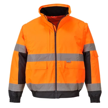 PORTWEST C468ORRXXXL Hi-Vis 2 az 1-ben kabát