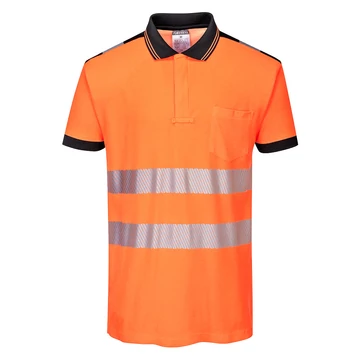 PORTWEST T180OBRL Jól láthatósági Vision pólóing