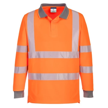 Portwest Eco Hi-Vis L/S Polo  (6 db)