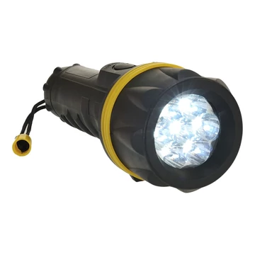 Portwest 7 LED gumi zseblámpa