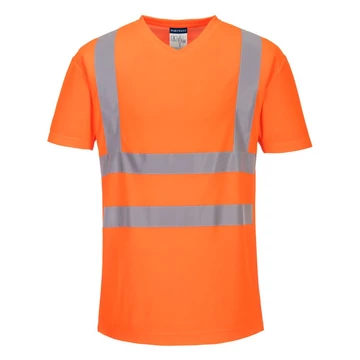 Portwest V-nyakú pólóing hálós panelekkel