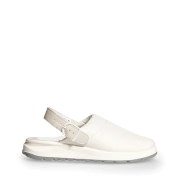 ABEBA ACTIVE 877021 fehér pántos munkavédelmi papucs - 36