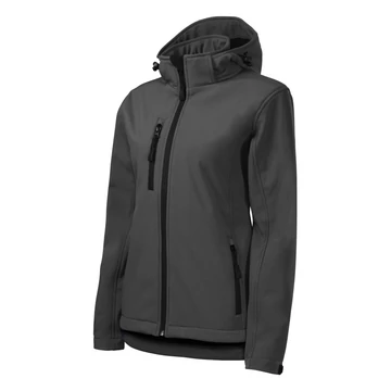 Performance softshell kabát női acélszürke XS