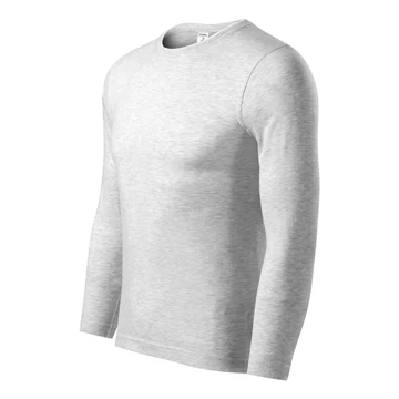 Progress LS póló unisex világosszürke melírozott XS