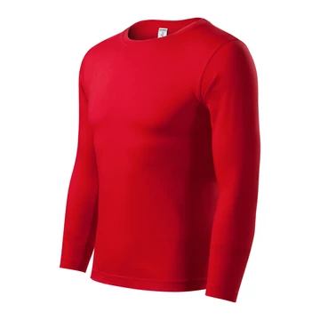 Progress LS póló unisex piros XS