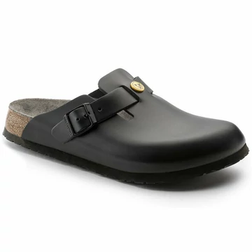 BIRKENSTOCK BOSTON ESD munkavédelmi papucs, normál szélesség, fekete 39