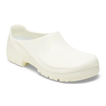 BIRKENSTOCK A 640 PU fehér munkavédelmi klumpa acél orrvédővel 36