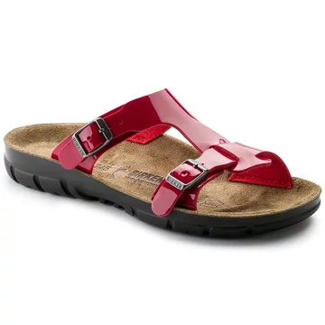 BIRKENSTOCK Sofia BF Birko-Flor munkavédelmi papucs, Tango Red 36