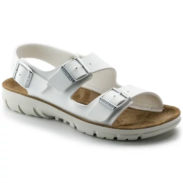 BIRKENSTOCK Kano Birko-Flor munkavédelmi szandál, normál szélesség, fehér 39