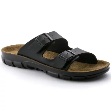 BIRKENSTOCK Bilbao Birko-Flor munkavédelmi papucs, normál szélesség, fekete 39