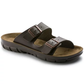 BIRKENSTOCK Bilbao Birko-Flor munkavédelmi papucs, normál szélesség, barna 39