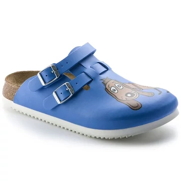 BIRKENSTOCK Kay Birko-Flor Dog munkavédelmi papucs, kék 35