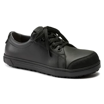 BIRKENSTOCK QS 500 MF Microfiber munkavédelmi cipő, fekete 35