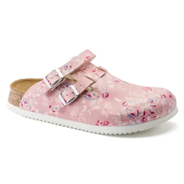 BIRKENSTOCK Kay Birko-Flor munkavédelmi papucs, Flower Field Rose 35