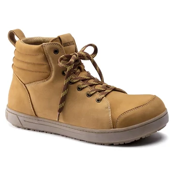 BIRKENSTOCK QS 700 NL Natural Leather munkavédelmi bakancs S3, barna 35