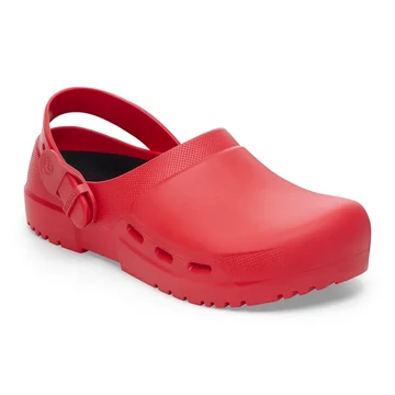 BIRKENSTOCK Birki Air 2.0 PU munkavédelmi klumpa, piros 35