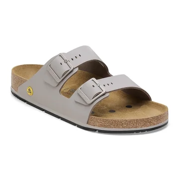 BIRKENSTOCK Arizona PRO ESD munkavédelmi papucs, szűkített, szürke 35