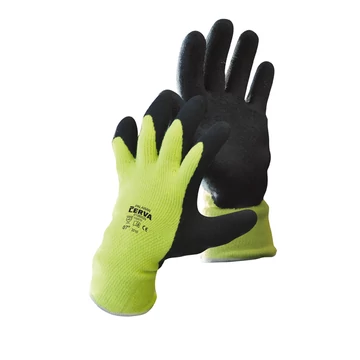 PALAWAN WINTER munkavédelmi kesztyű latex HV naran.9