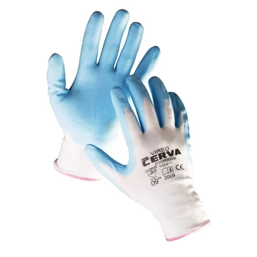 VIREO nylon nitril mártott munkavédelmi kesztyű - 7