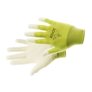 LIKE LIME munkavédelmi kesztyű nylon  PU zöld 7