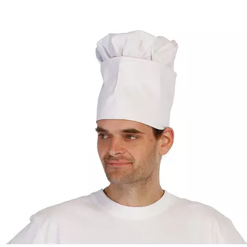CASSIO szakácssapka fe gomba fehér - 54