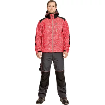 KNOXFIELD softshell dzseki piros XS