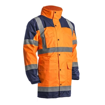 5HYJ1703XL ÚJ! HYDRA HI-VIZ NARANCS PU ESŐKABÁT_3XL