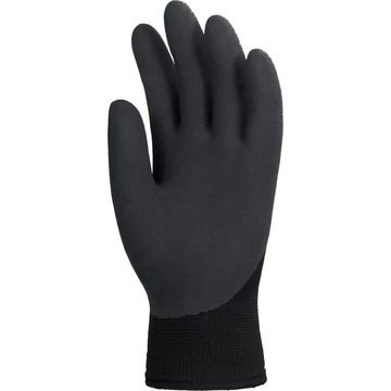 6608 SZERELŐKESZTYŰ, TÉLI, FEKETE HP LATEX TENYÉR, 3/4 HÁT_8