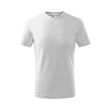 Classic póló gyerek fehér 110 cm/4 éves