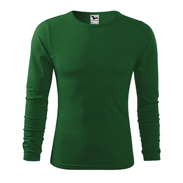 Fit-T LS póló férfi üvegzöld S