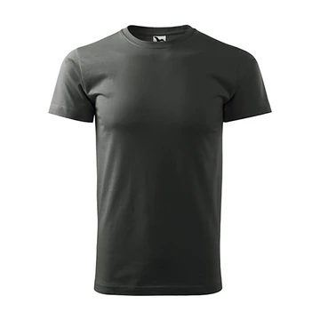 Basic póló férfi sötét palakő 3XL