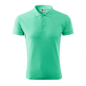Pique Polo galléros póló férfi menta 2XL