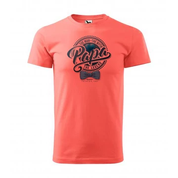 Apa a legenda póló férfi coral XS