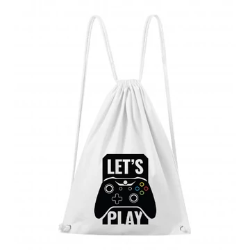 Lets play hátizsák unisex fehér uni