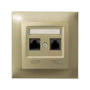 NECTO RJ45 + TELEFON CSATL KOMPL
