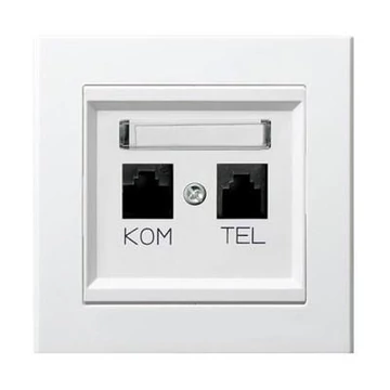 SONATA RJ45+TEL CSATL KOMPLETT FH@