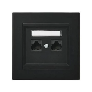 SONATA RJ45+TEL CSATL KOMPLETT FK@