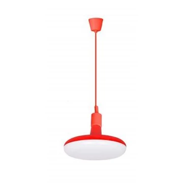 LED FÜGGESZTÉK 18W 3000K PIROS*