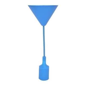 FÜGGESZTÉK E27 TEXIL KÉK