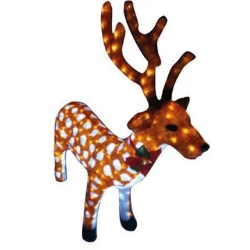 XMAS AKRIL 360LED SZARVAS PÖTTYÖS*