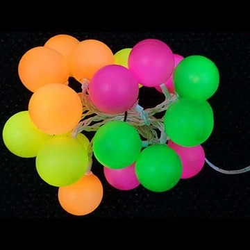 XMAS GÖMBFÜZÉR PINGPONG 3m/20L*