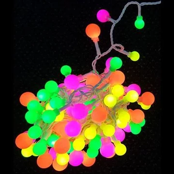 XMAS GÖMBFÜZÉR MINI 3m/120L*