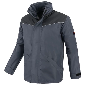 KURTKA AERO 3 az 1-ben BÉLELT KABÁT, SZÜRKE-FEKETE L