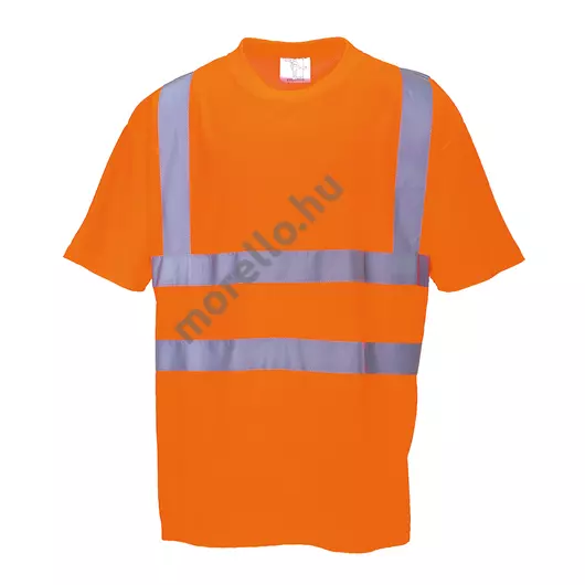 Jól láthatósági póló vasúti dolgozók részére
