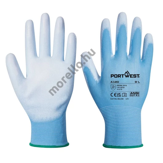 Portwest Nylon védőkesztyű PU tenyérmártott