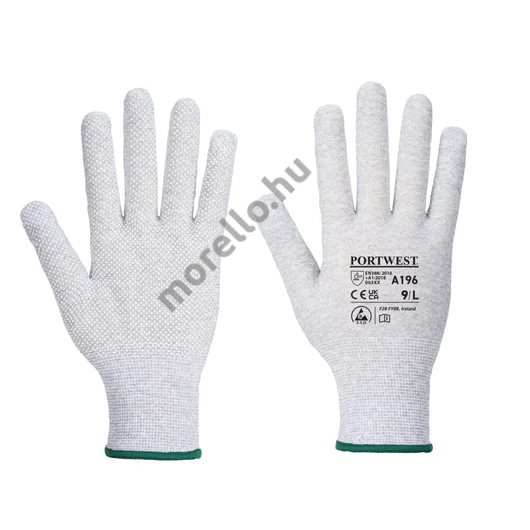 Portwest ESD Micro pontozott védőkesztyű