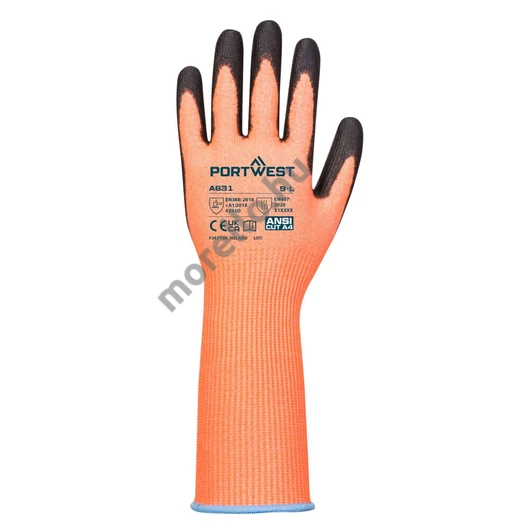 Portwest Vis-Tex Cut kesztyű Long Cuff