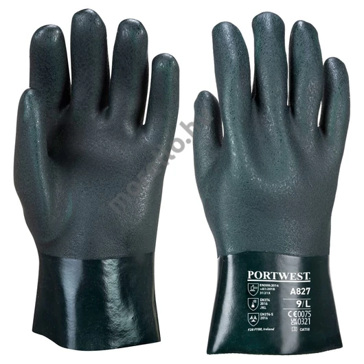 Portwest Duplán mártott PVC védőkesztyű 27 cm