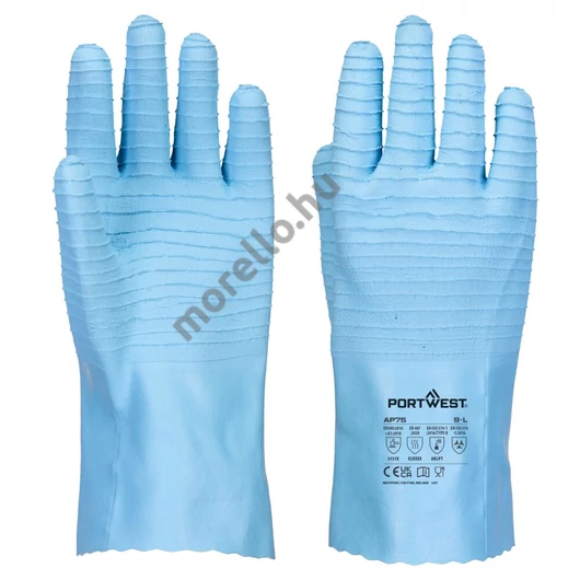 Portwest FD vegyszerálló B Latex kesztyű (12 pár)