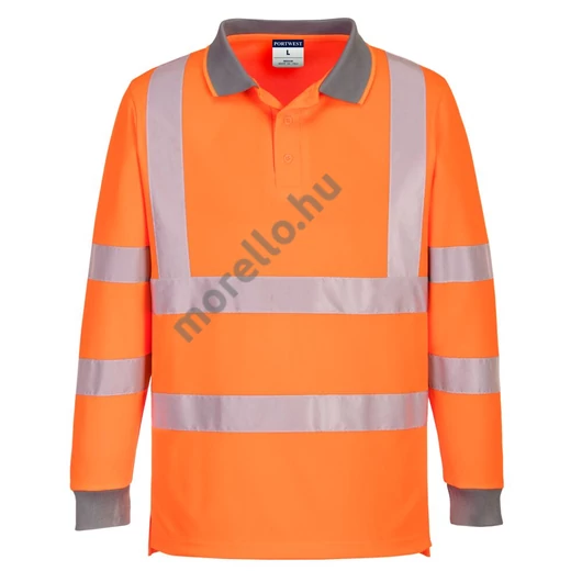 Portwest Eco Hi-Vis L/S Polo  (6 db)